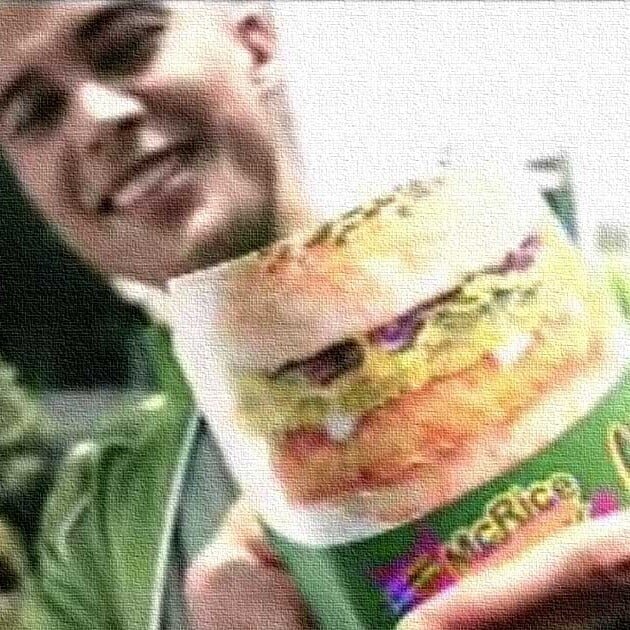 Will Devaughn & McDonalds McRice Burger