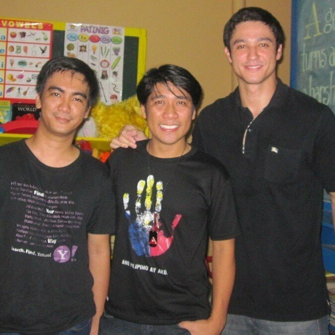 Ederic Eder, Efren Peñaflorida, and Andrew Wolff